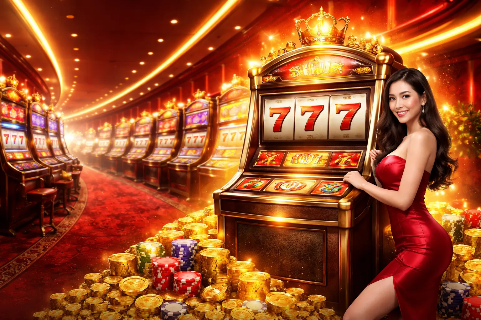 Giao diện nền tảng 55vin win hiện đại với các trò chơi cá cược trực tuyến
