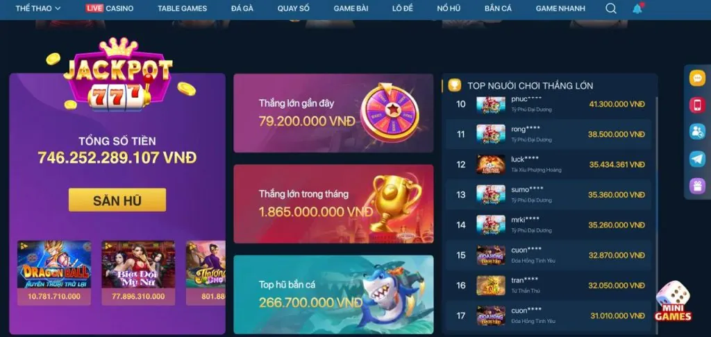 Khuyến mãi game bắn cá 55vin win